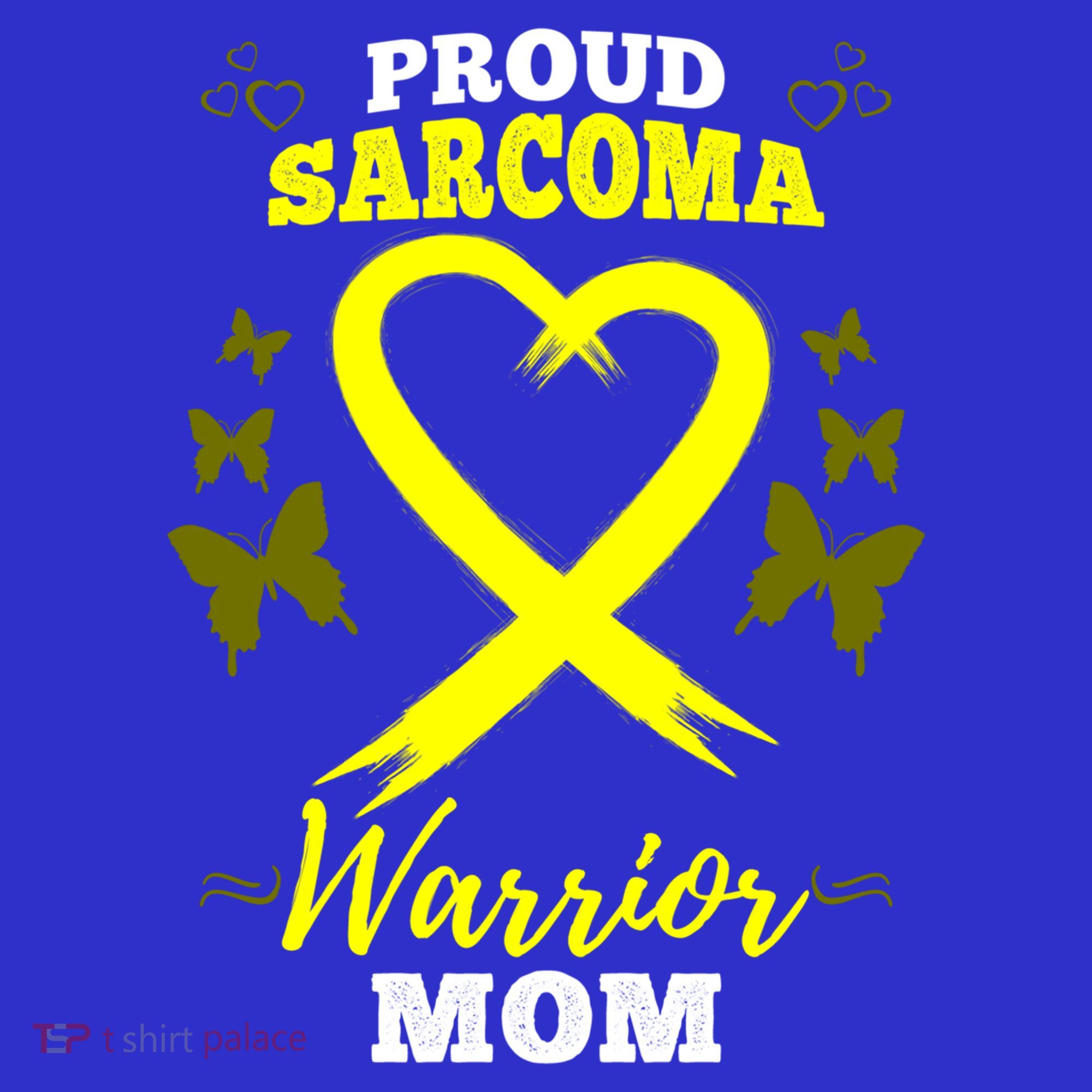 Proud Sarcoma Warrior Mom Sarcoma Awareness Bone Cancer Great Gift Baby Bodysuit