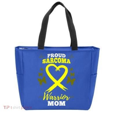 Proud Sarcoma Warrior Mom Sarcoma Awareness Bone Cancer Great Gift Tote Bag