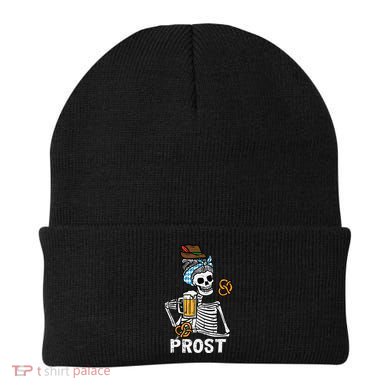 Prost Skeleton Women Bavarian Octoberfest German Oktoberfest Beanie