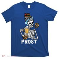 Prost Skeleton Women Bavarian Octoberfest German Oktoberfest T-Shirt thumb 0