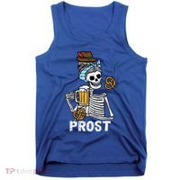 Prost Skeleton Women Bavarian Octoberfest German Oktoberfest Tank Top thumb 0