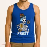 Prost Skeleton Women Bavarian Octoberfest German Oktoberfest Tank Top thumb 3