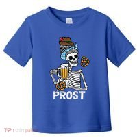 Prost Skeleton Women Bavarian Octoberfest German Oktoberfest Toddler T-Shirt thumb 0