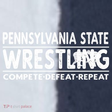 Pennsylvania State Wrestling Compete Defeat Repeat Gift Sport-Tek Competitor United Soccer Jersey