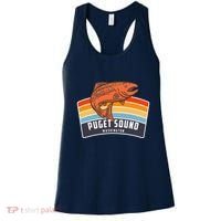 Puget Sound Washington Salmon Fishing Women's Tank Top thumb 0