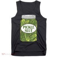 Pickle Slut Who Loves Pickles Tank Top thumb 0