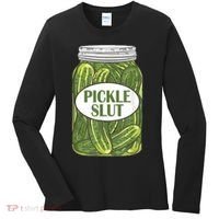 Pickle Slut Who Loves Pickles Women's Long Sleeve Shirt thumb 0