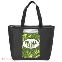 Pickle Slut Who Loves Pickles Tote Bag thumb 0