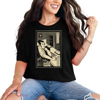 Programmer Samurai Warrior Computer Developer Samurai Comfort Colors T-Shirt