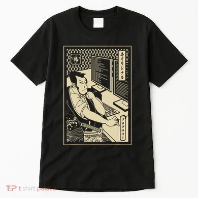 Programmer Samurai Warrior Computer Developer Samurai Tall T-Shirt