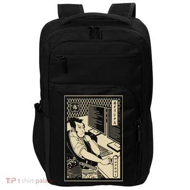 Programmer Samurai Warrior Computer Developer Samurai Impact Tech Backpack