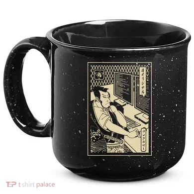 Programmer Samurai Warrior Computer Developer Samurai 15oz Campfire Ceramic Mug