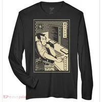 Programmer Samurai Warrior Computer Developer Samurai Zone Performance Long-Sleeve T-Shirt thumb 0