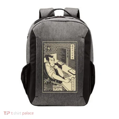 Programmer Samurai Warrior Computer Developer Samurai Vector Backpack