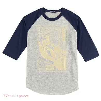 Programmer Samurai Warrior Computer Developer Samurai Kids Colorblock Raglan Jersey