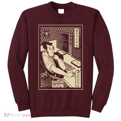 Programmer Samurai Warrior Computer Developer Samurai Tall Sweatshirt