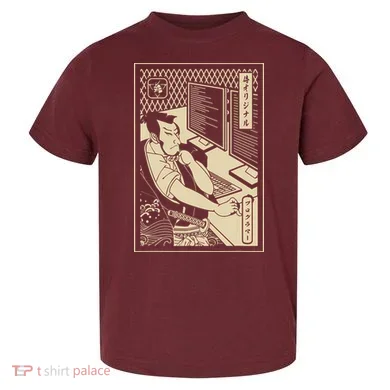 Programmer Samurai Warrior Computer Developer Samurai Toddler T-Shirt