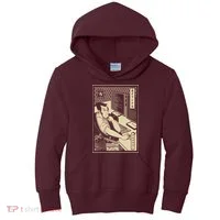 Programmer Samurai Warrior Computer Developer Samurai Kids Hoodie thumb 0
