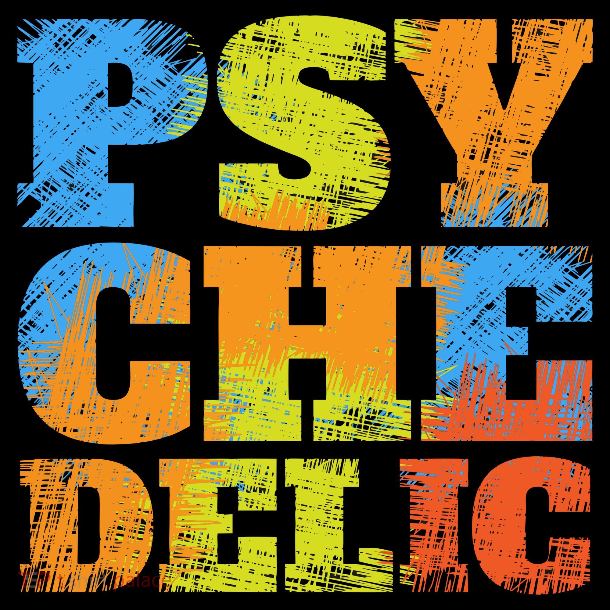 Psychedelic Button
