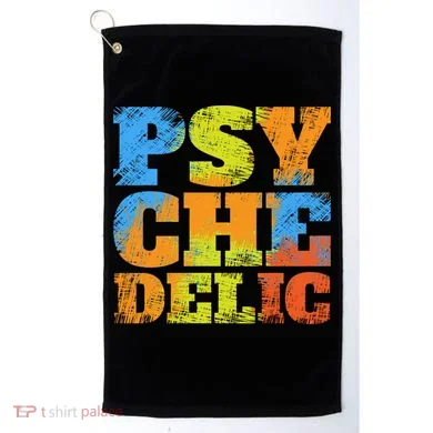 Psychedelic Golf Towel