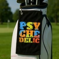 Psychedelic Golf Towel thumb 2