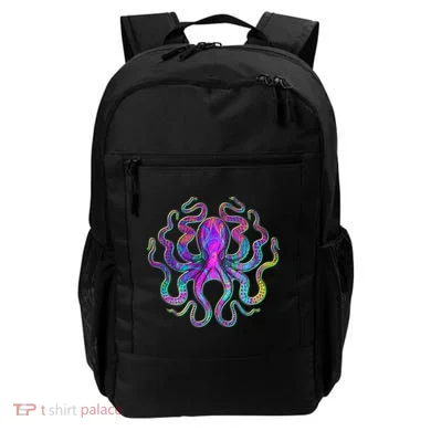 Psychedelic Octopus Backpack