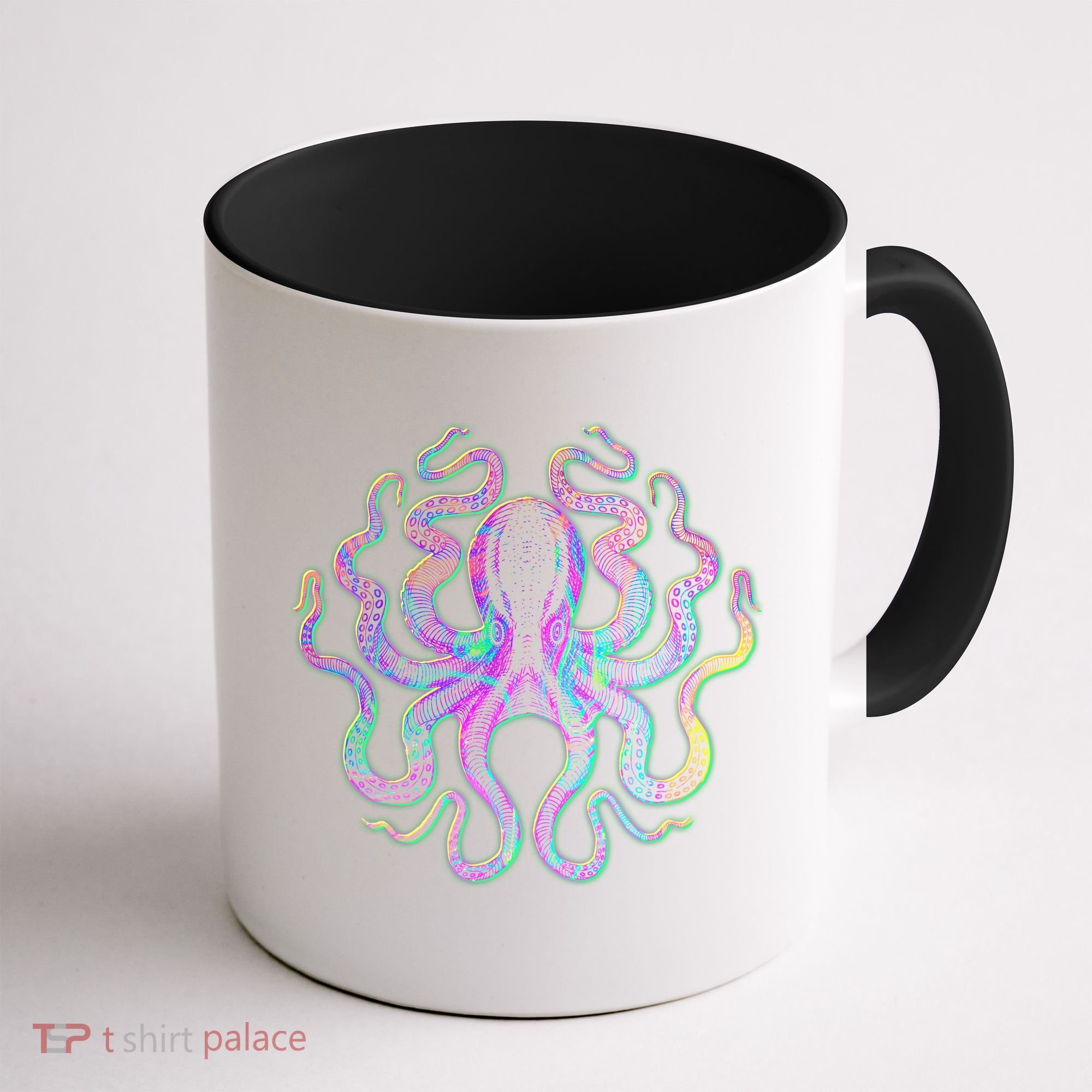 Psychedelic Octopus Coffee Mug