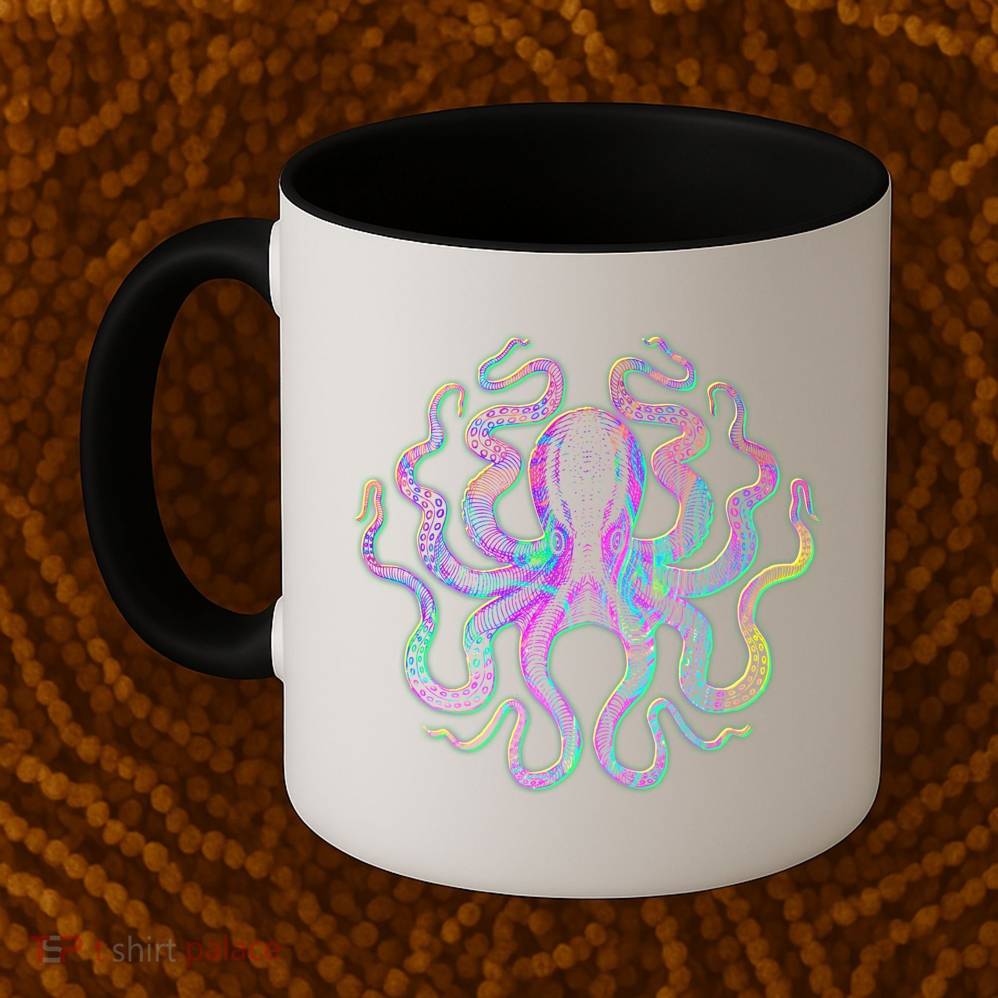 Psychedelic Octopus Coffee Mug