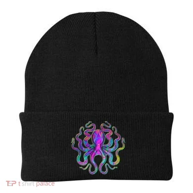 Psychedelic Octopus Beanie