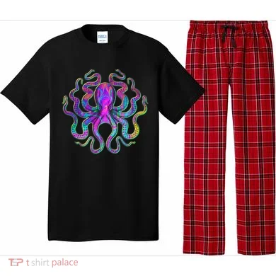 Psychedelic Octopus Pajama Set