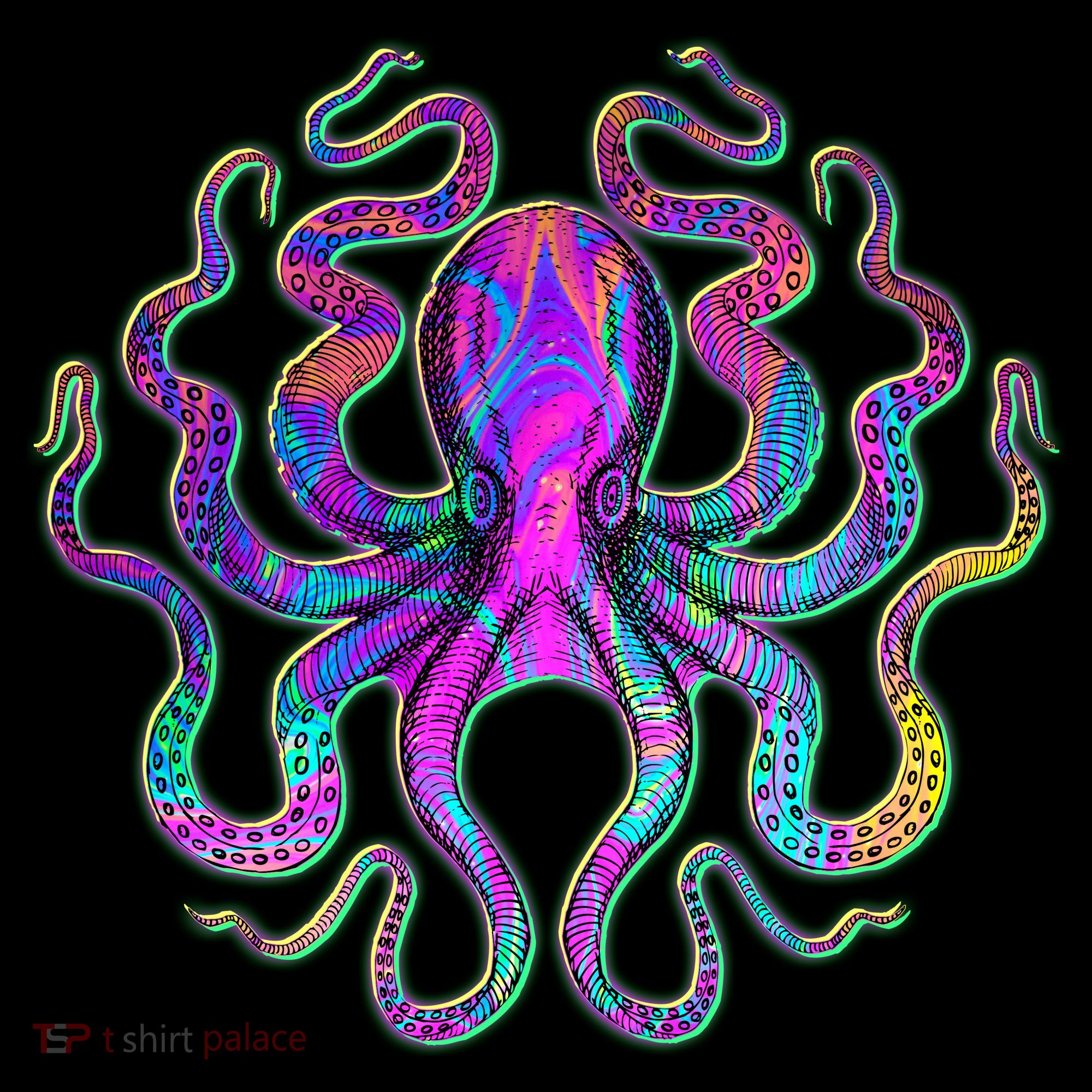 Psychedelic Octopus Pajama Set