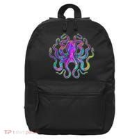 Psychedelic Octopus 16 in Basic Backpack thumb 0