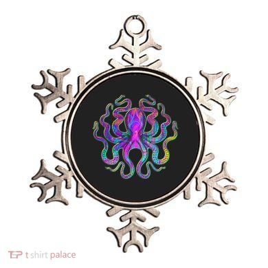 Psychedelic Octopus Ornament