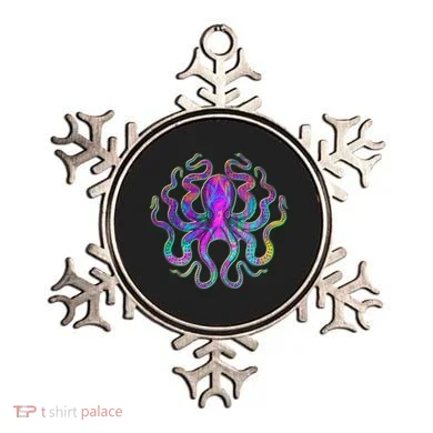 Psychedelic Octopus Ornament