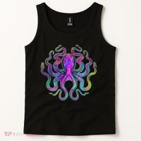 Psychedelic Octopus Tank Top thumb 2
