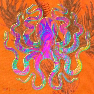 Psychedelic Octopus Kati Licensed 12" Camo Cuffed Beanie