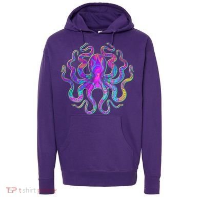 Psychedelic Octopus Hoodie