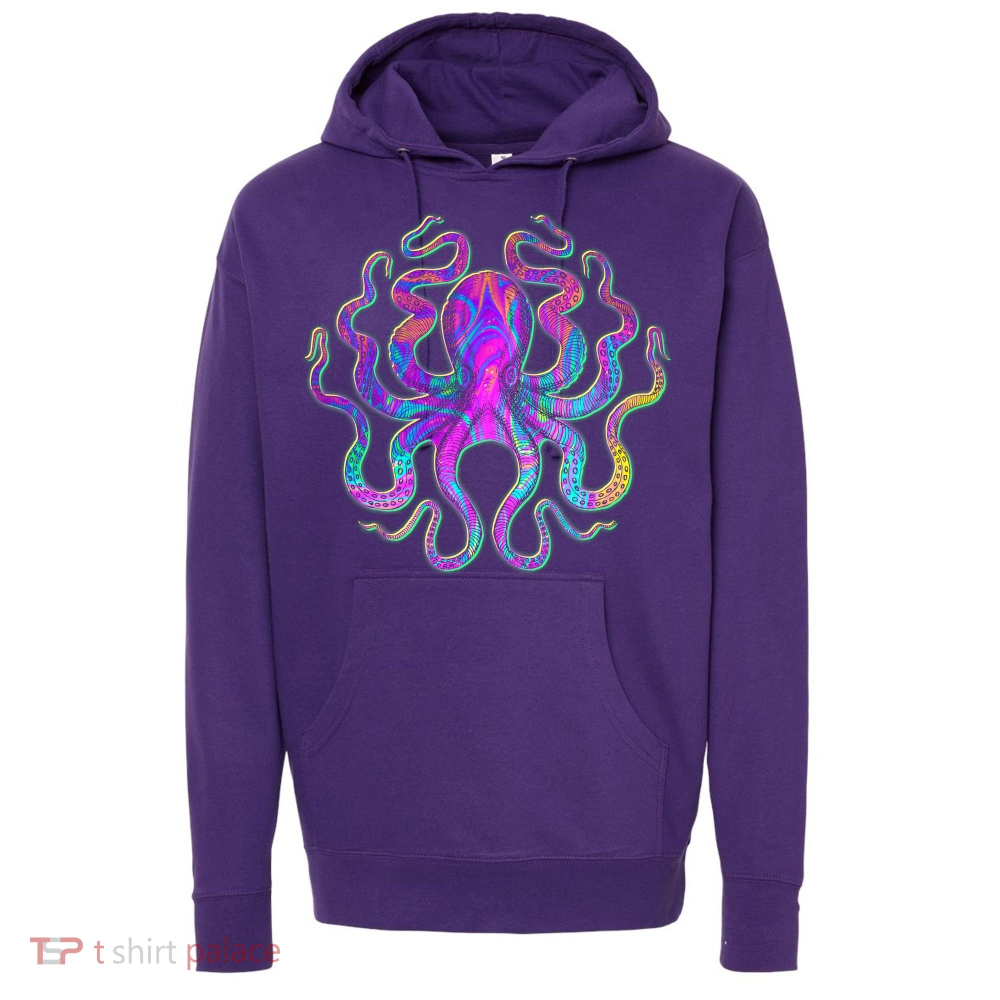 Psychedelic Octopus Hoodie
