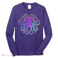 Psychedelic Octopus Long Sleeve Shirt thumb 0