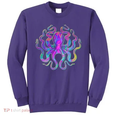 Psychedelic Octopus Sweatshirt