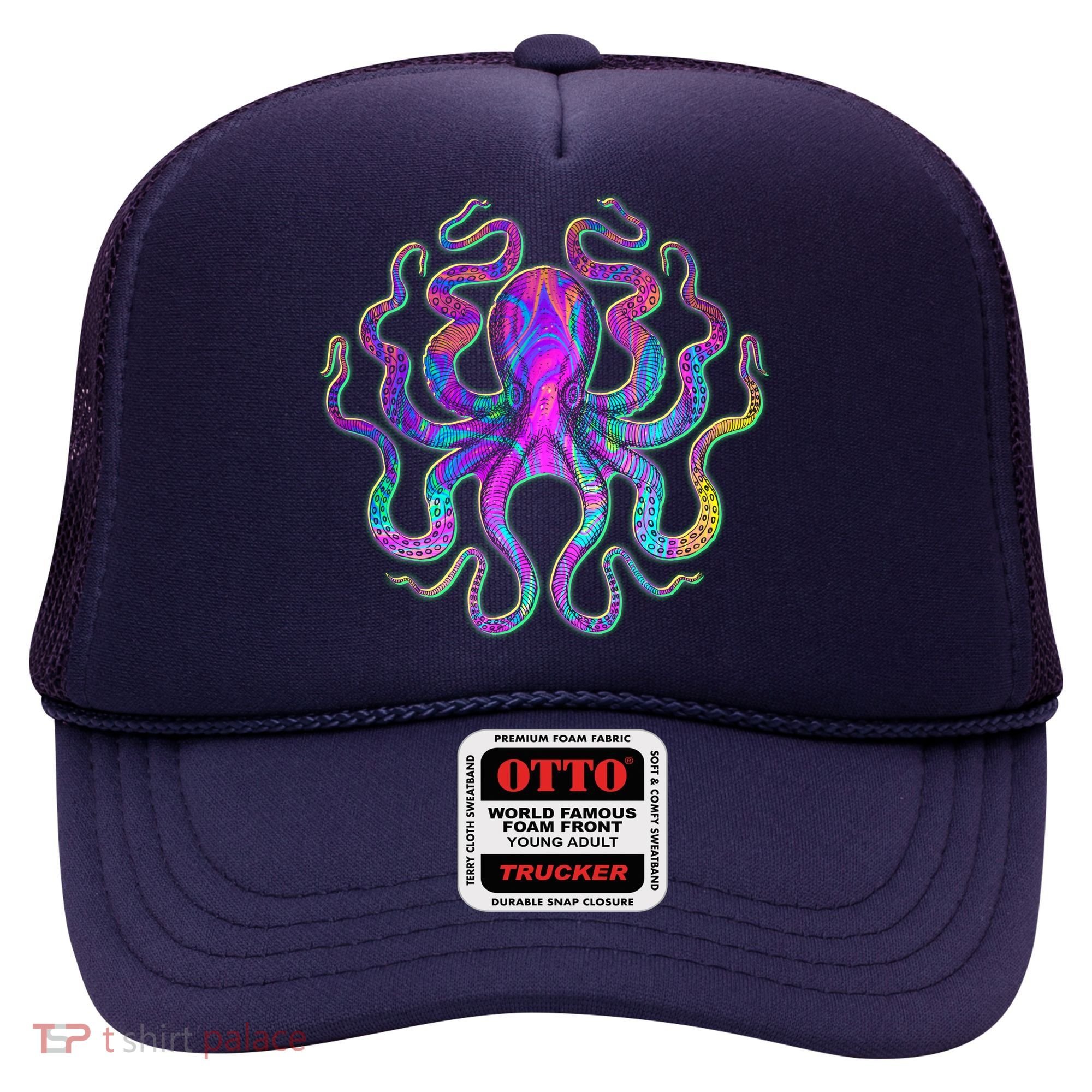 Psychedelic Octopus Hat