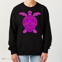 Psychedelic Turtle Women's Sweatshirt thumb 0