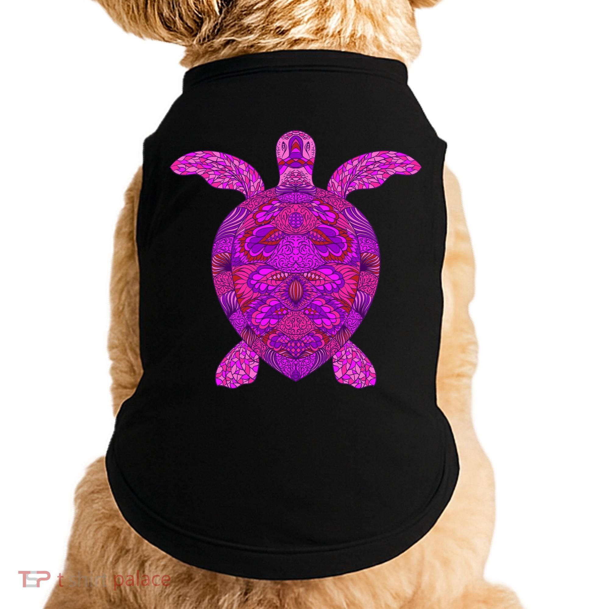 Psychedelic Turtle Doggie Tank