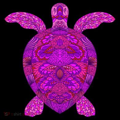 Psychedelic Turtle Sustainable Bucket Hat
