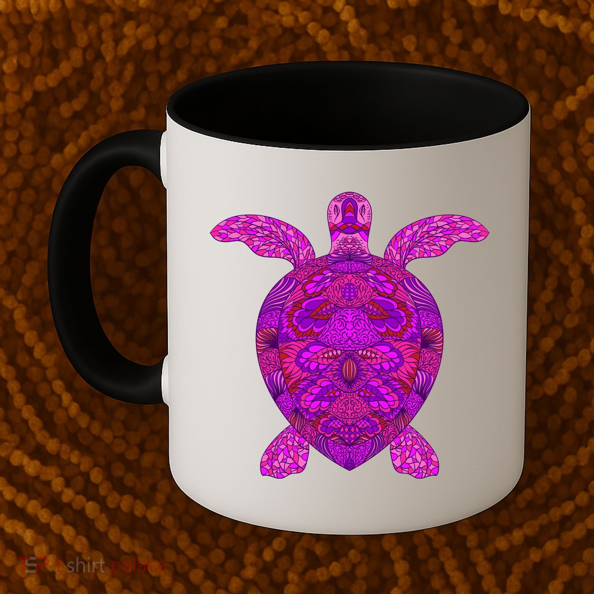 Psychedelic Turtle Coffee Mug