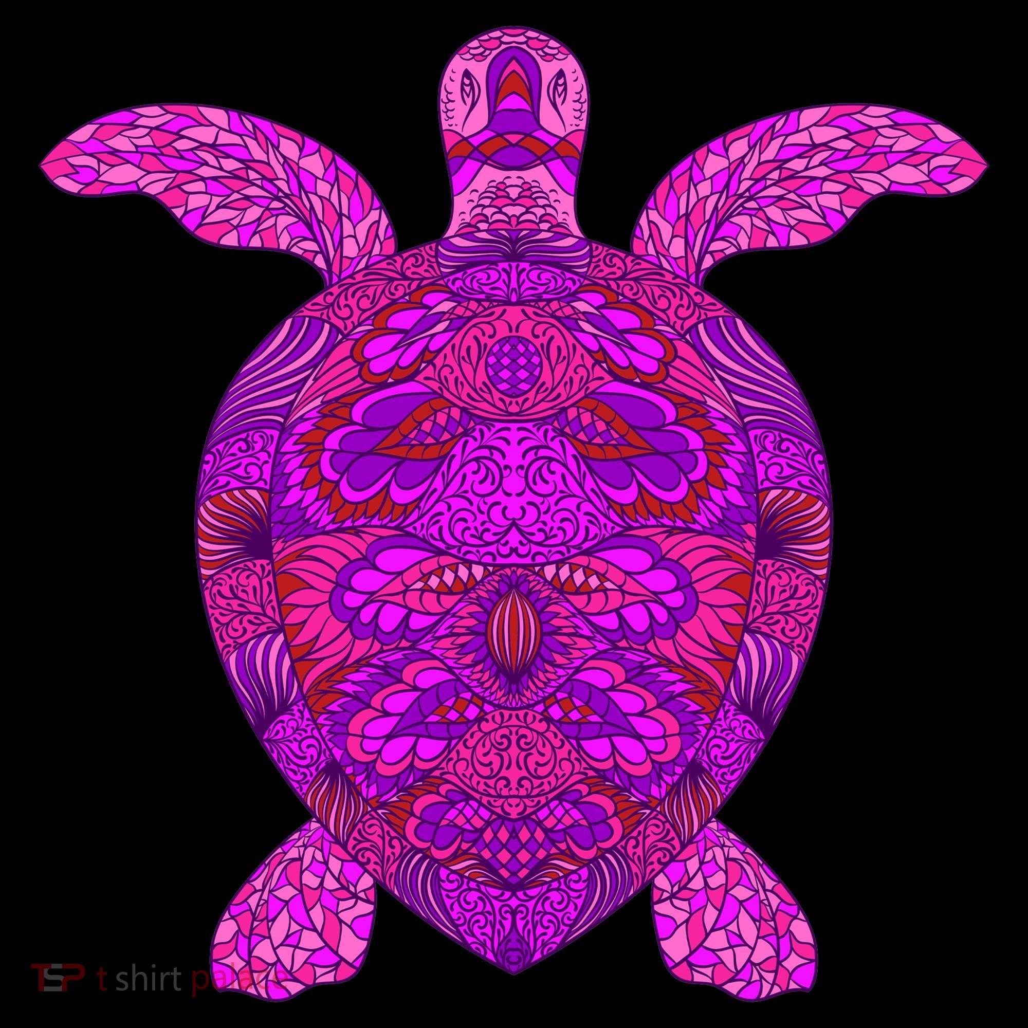 Psychedelic Turtle Coffee Mug