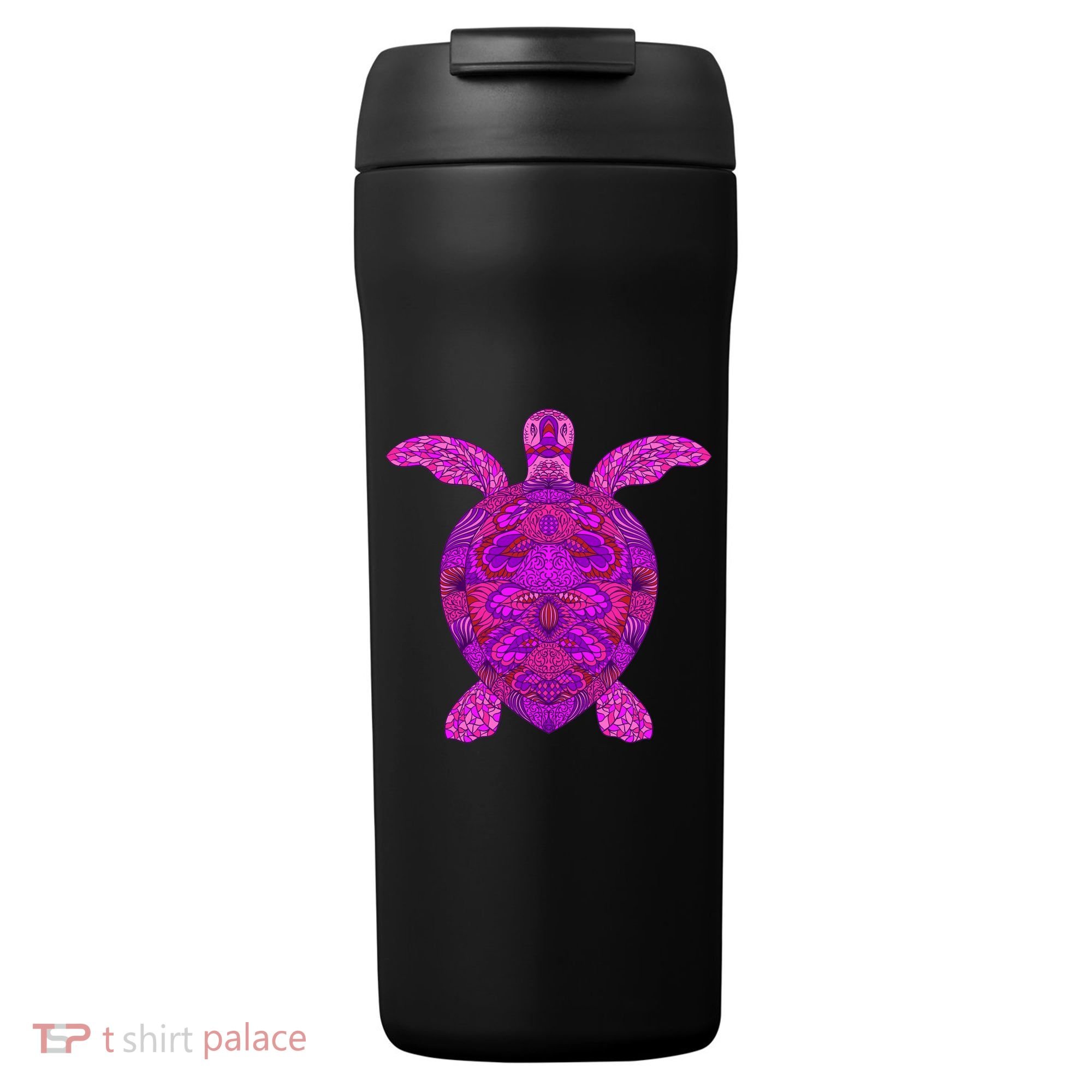 Psychedelic Turtle 24oz Duet Stainless Steel Tumbler