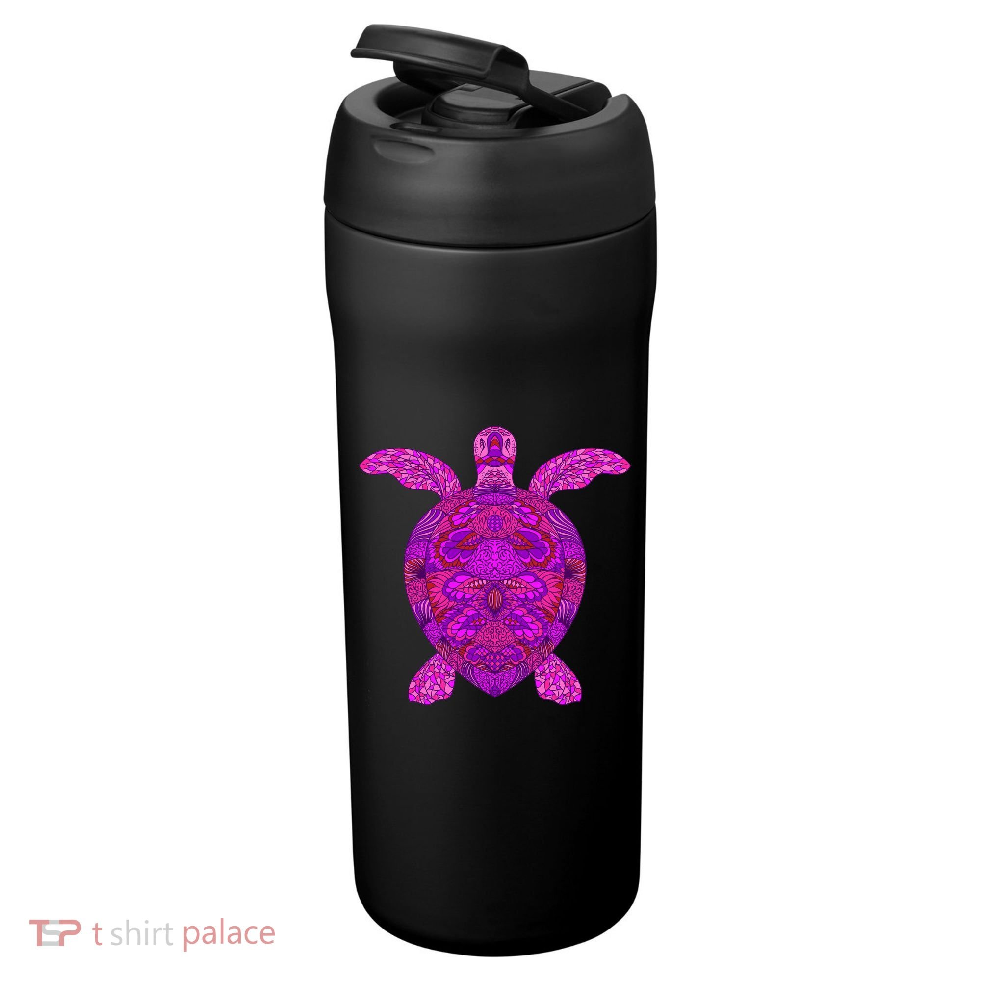Psychedelic Turtle 24oz Duet Stainless Steel Tumbler