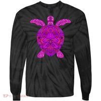 Psychedelic Turtle Tie-Dye Long Sleeve Shirt thumb 0