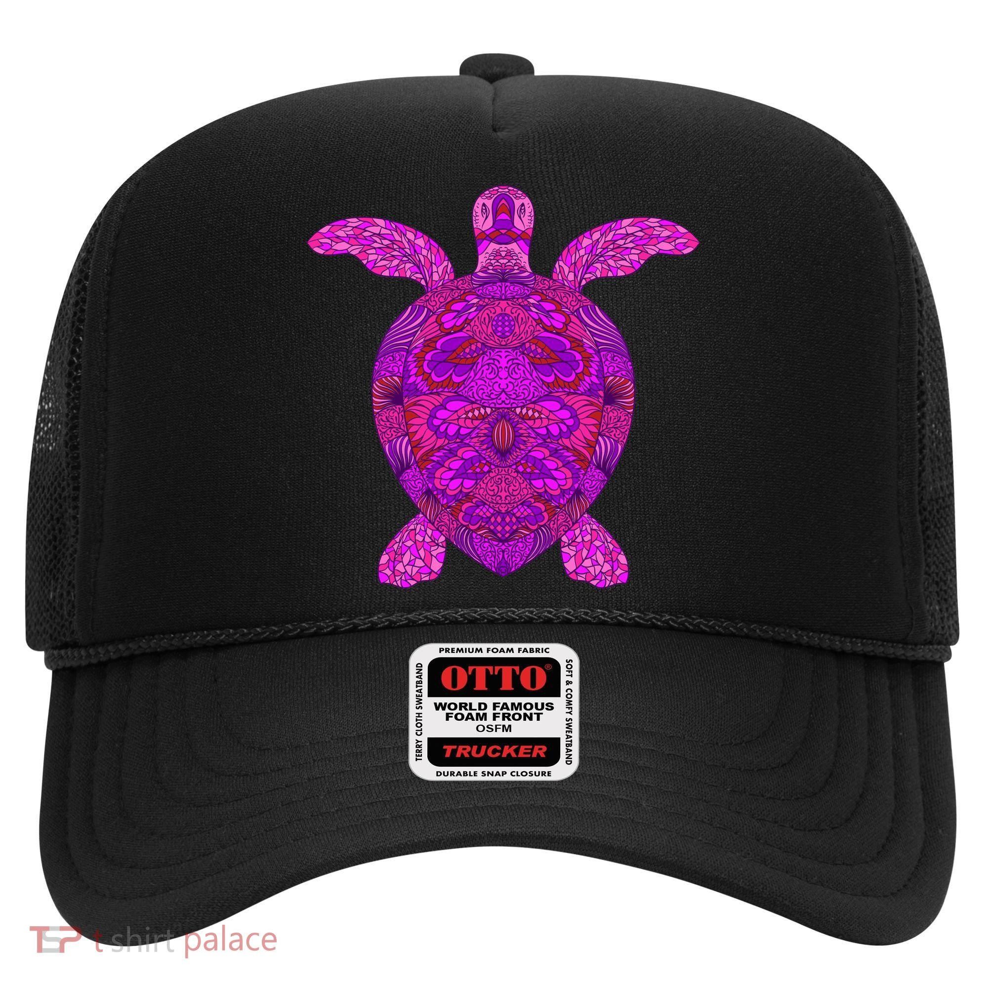 Psychedelic Turtle Hat